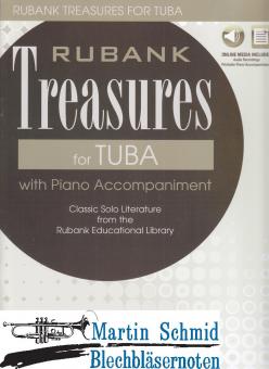 Rubank Treasures for Tuba (Book with Online Audio (stream or download)) 