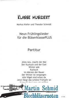 Klasse Musiziert - Frühlingslieder - (Partitur) 