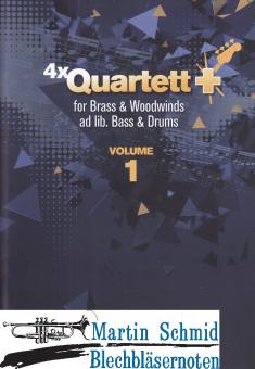 4xQuartett+ Vol.1 (4-6Trompeten.Bass & Drums ad lib) 