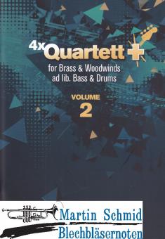 4xQuartett+ Vol.2 (4-6Trompeten.Bass & Drums ad lib) 