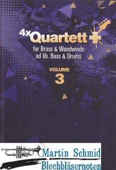 4xQuartett+ Vol.3 (4-6Trompeten.Bass & Drums ad lib) 