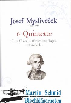 6 Quintette (2Oboen.2Hörner.Fagott) 