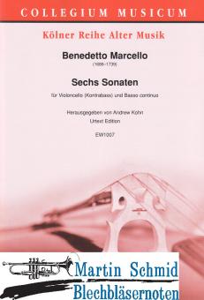 Sechs Sonaten op.1 (Original Cello) 