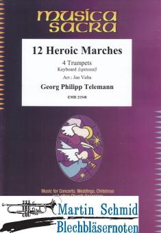 12 Heroic Marches (optional Keyboard) 