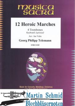 12 Heroic Marches (optional Keyboard) 