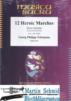 12 Heroic Marches (optional Keyboard) 