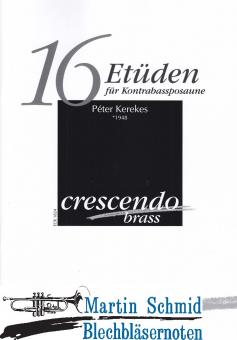 16 Etüden für Kontrabassposaune/Tuba 