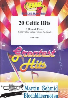 20 Celtic Hits (optional Guitar.Bass Guitar.Drums)(Horn in F) 