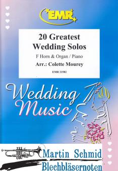 20 Greatest Wedding Solos (Horn in F) 