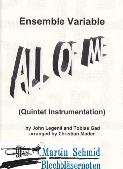 All Of Me (variable Besetzung.Piano ad lib) 