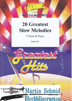 20 Greatest Slow Melodies (Horn inF) 
