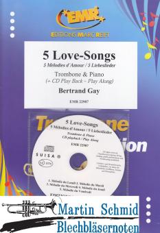 5 Love-Songs (+Klavier+CD) 