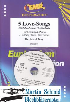 5 Love-Songs (+Klavier+CD) 