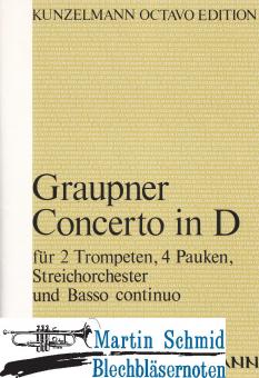 Concerto für 2 Clarini (2Trp.Str.Bc.4Pk) 