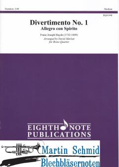 Divertimento No.1 - Allegro con Spirito (211) 