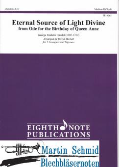 Eternal Source of Light Divine (Sopran.5Trp) 