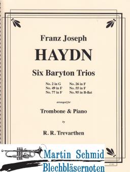 Six Baryton Trios 