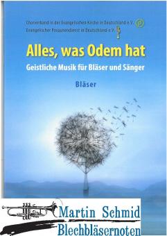 Alles, was Odem hat (Bläserpartitur) 