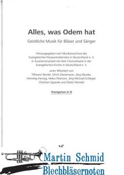 Alles, was Odem hat (Trompeten in B) 