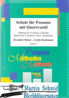 Schule für Posaune mit Quartventil 