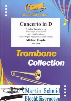 Concerto in D (2 Alto Trombones.Piano/Organ) 
