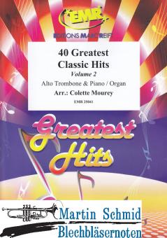 40 Greatest Classic Hits - Vol.2 (Alto Trombone) 