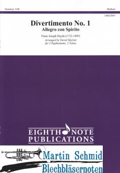 Divertimento No.1 - Allegro con Spirito (000.22) 