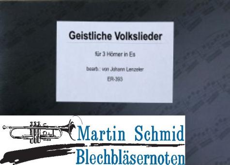 Geistliche Volkslieder (3 Hörner in Es)  