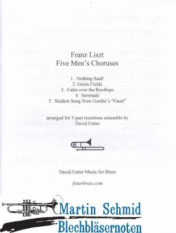 Mens Choruses (5Pos)  