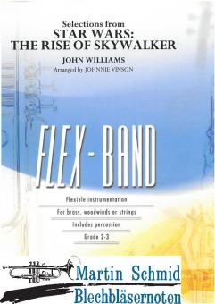 Selections from Star Wars: The Rise of Skywalker (5-Part Flexible Band and Opt. Strings)  (HL Flex-Band) 