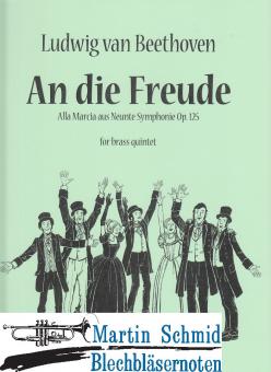 An die Freude (Percussions ad libitum: bass drum, cymbals and triangle)  