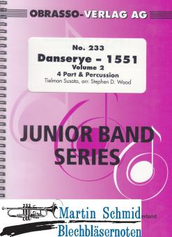 Danserye - 1551 - Volume 2 (4 Part & Percussion)  