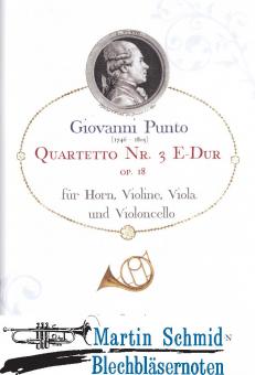 Quartetto Nr.3 E-Dur op.18 (Horn.Violine.Viola.Violoncello) 