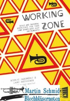 Working Zone: Scale and Interval Exercises - For tuba and other bass clef instruments (book)  