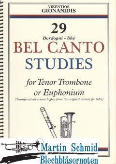 29 Bordogni like Bel Canto Studies 