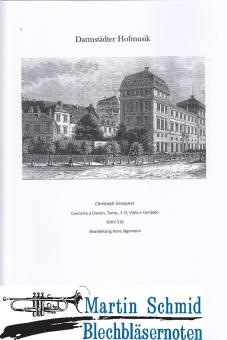 Concerto a 2 Clarini GWV 318 (2Trp.2Violinen.Viola.Bc) 