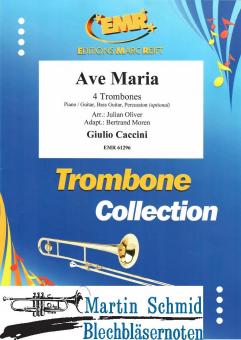 Ave Maria (Piano / Guitar, Bass Guitar, Percussion (optional)) 