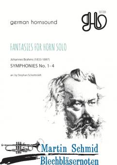 Symphonies Nr. 1-4 - Fantasies for Horn Solo  