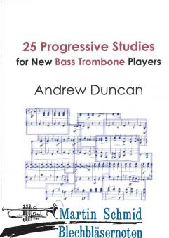 25 Progessive Studies for New Bass Trombone Players  