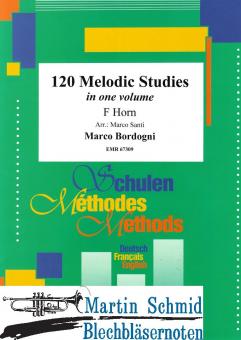 120 Melodic Studies in one volume (Hr in F) 