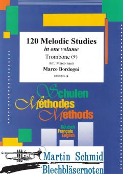 120 Melodic Studies in one volume (Tenor-Posaune) 