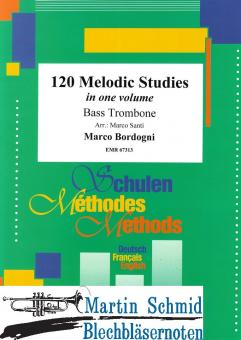 120 Melodic Studies in one volume (Baß-Posaune) 