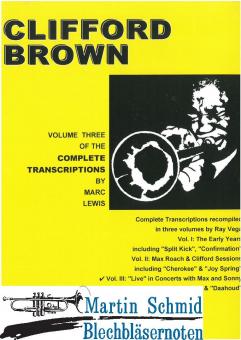 Cliffrord Brown Transcriptions Vol.3 