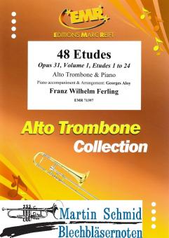 48 Etudes Volume 1 - Opus 31, Etudes 1 to 24 (Alt-Posaune) 