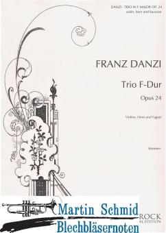 Trio F-Dur op.24 (Violine, Waldhorn und Fagott) (Stimmen) 