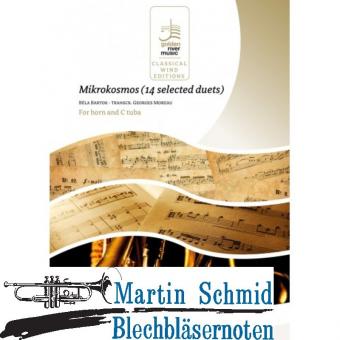 14 selected duets from Mikrokosmos (010.01) (Neuheit Ensemble) 