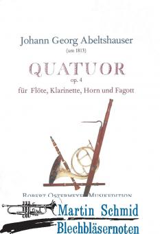 Quatuor op.4 (Flöte.Klarinette.Horn.Fagott) 