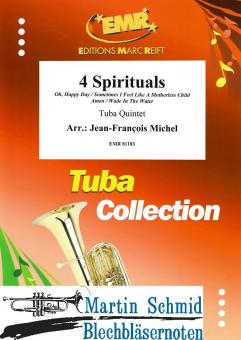 4 Spirituals (5 Tuben)(Neuheit Tuba) 