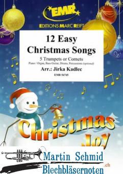 12 Easy Christmas Songs (Neuheit Trompete) 