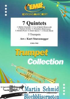 7 Quintets (5Trp) (Neuheit Trompete) 